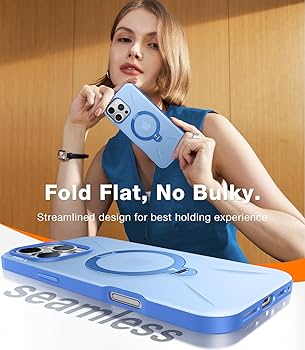 TORRAS iPhone 16 ProMax ケース ブルー Torras - Ostand R Fusion case for iPhone 16 Pro Max（6.9
